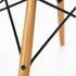 Cadeira Eames em Plástico DSW / Base maple